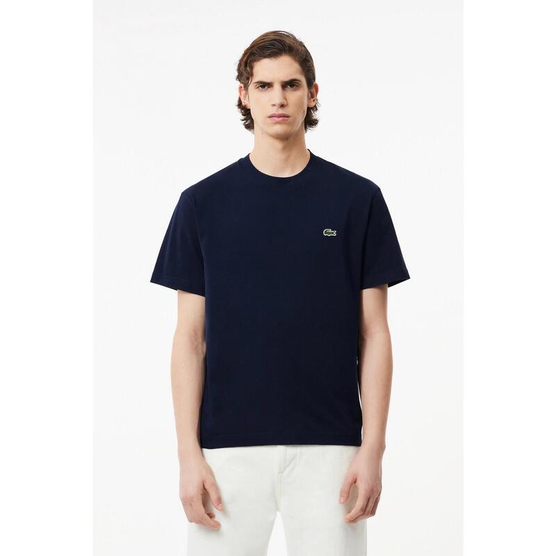 Camisetas Hombre Lacoste Th7318 Tee-shirt Azul