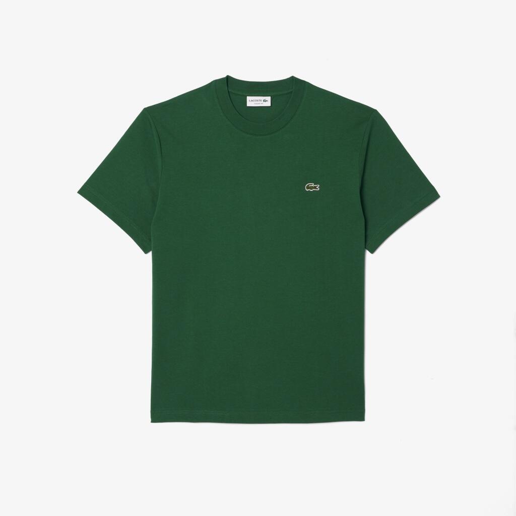 T-shirt Lacoste Modèle Th7318 Tee-shirt Couleur Vert 2/5