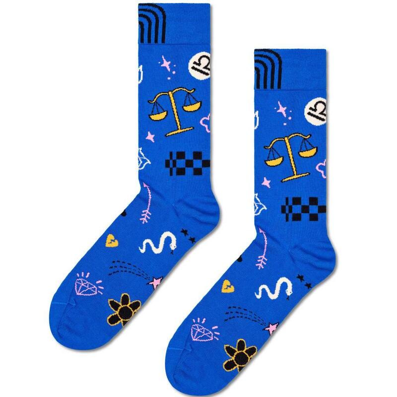 Calcetines Hombre Happy Socks Libra Sock Azul