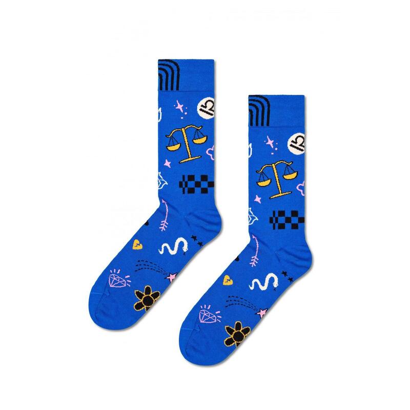 Calcetines Hombre Happy Socks Libra Sock Azul