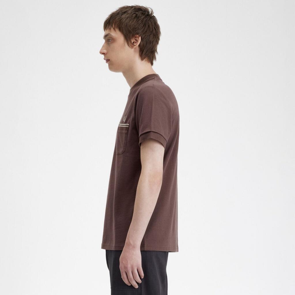 Maglia a maniche corte Fred perry modello 48658457985363 per uomini 3/5