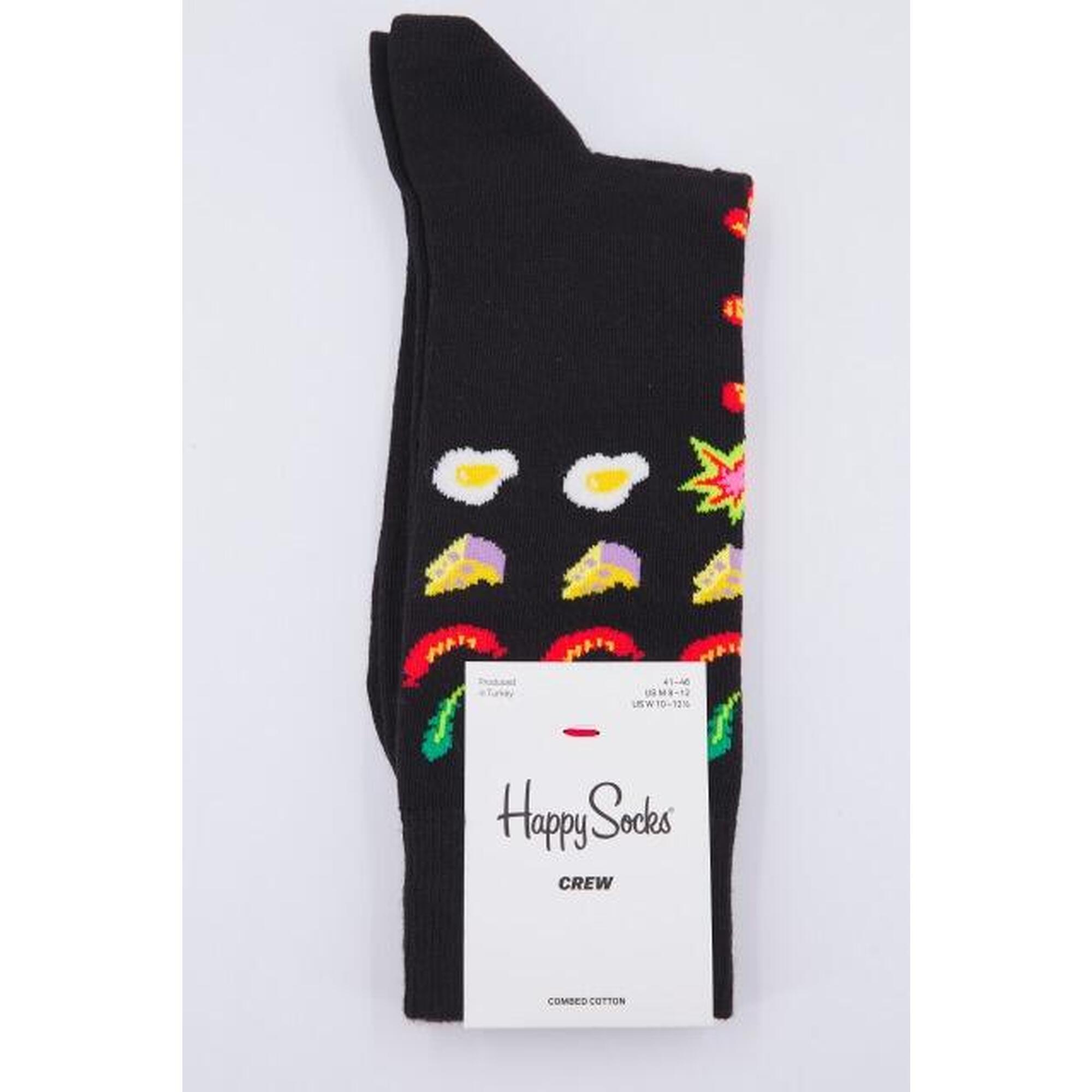 Calcetines Hombre Happy Socks Piv01 9300 Negro