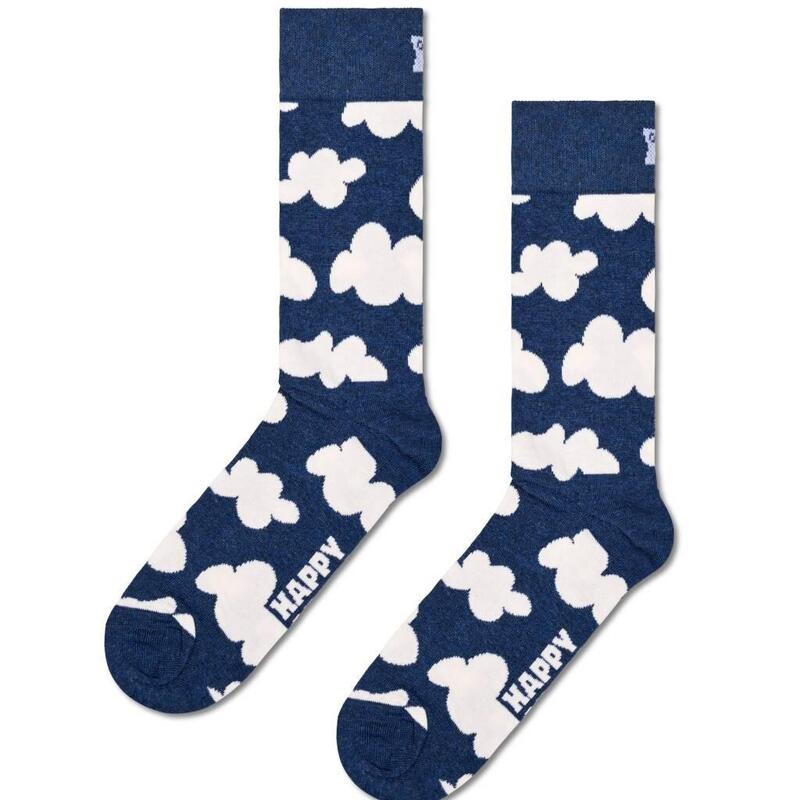 Calcetines Hombre Happy Socks Cloudy Sock Azul