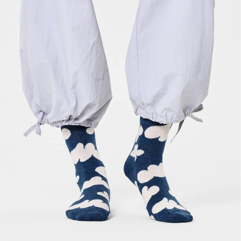 Calcetines Hombre Happy Socks Cloudy Sock Azul