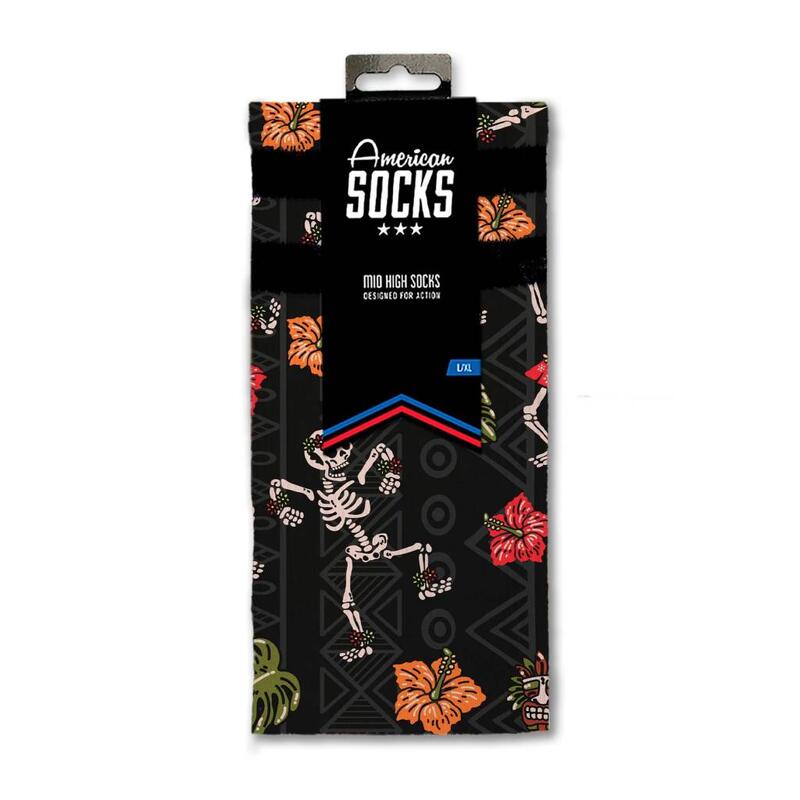 Calcetines Hombre American Socks Dancing Skeletons Multicolor