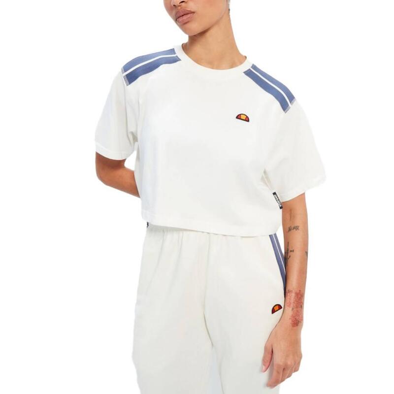 Camisetas Mujer Ellesse Iva Cropped T-shirt Blanco