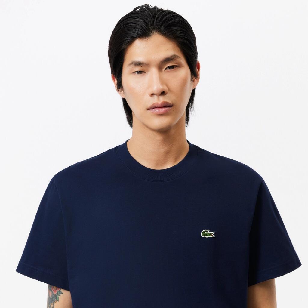 T-shirt Lacoste Modèle 155895 Couleur Bleu 3/5