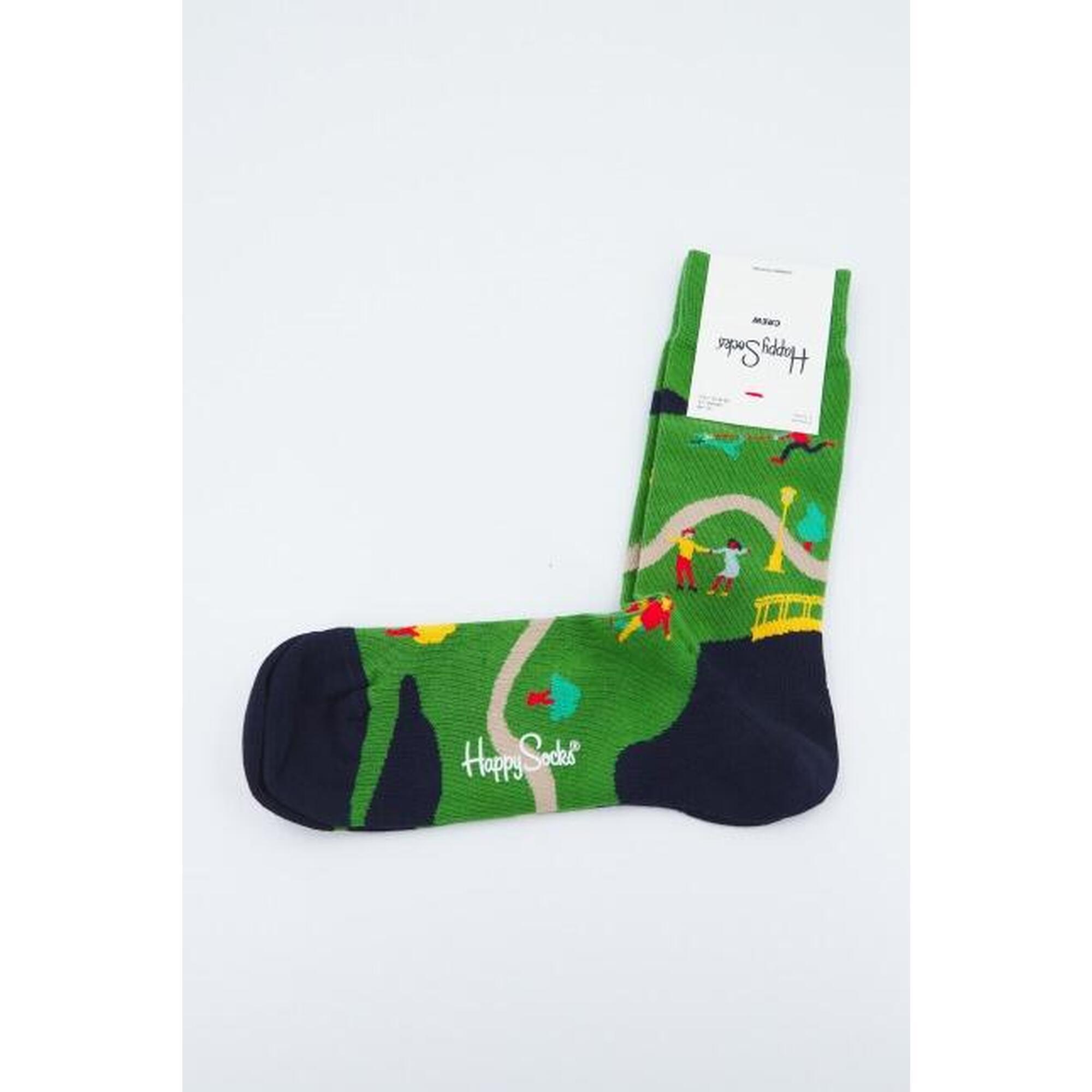 Calcetines Hombre Happy Socks Wap01 7500 Verde