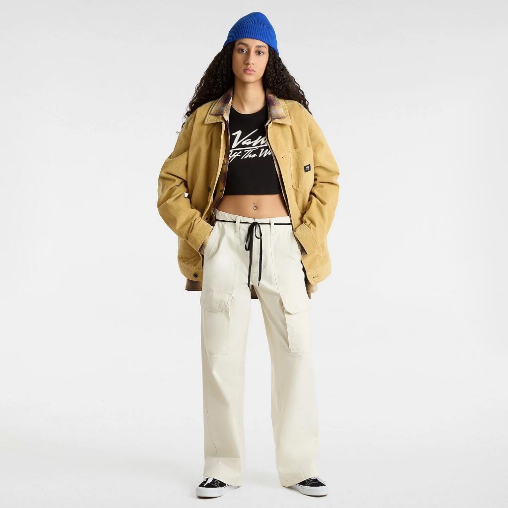 T-shirt Vans Modèle Go Anywhere Crew Crop Couleur Noir 4/5
