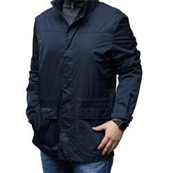 Chaquetas Hombre Geox M0223r T2599 Azul