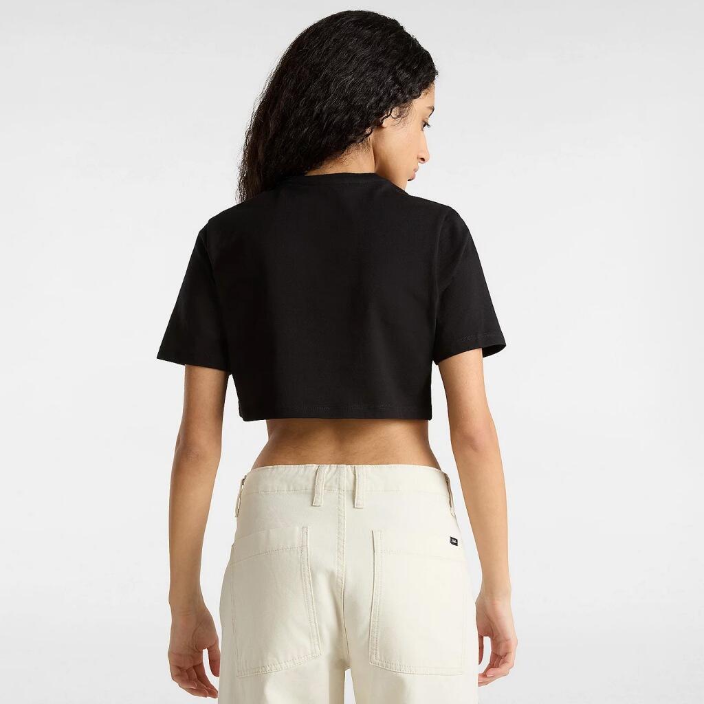 T-shirt Vans Modèle Go Anywhere Crew Crop Couleur Noir 3/5