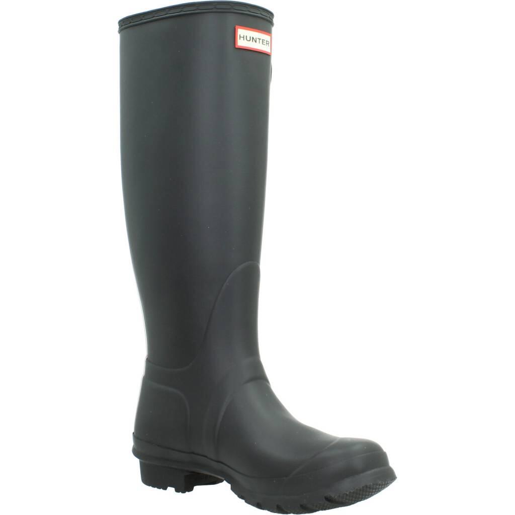 Botas Mujer Hunter Botas Mujer Hunter Org Tall Lg Bkstrp Negro Negro 5/5
