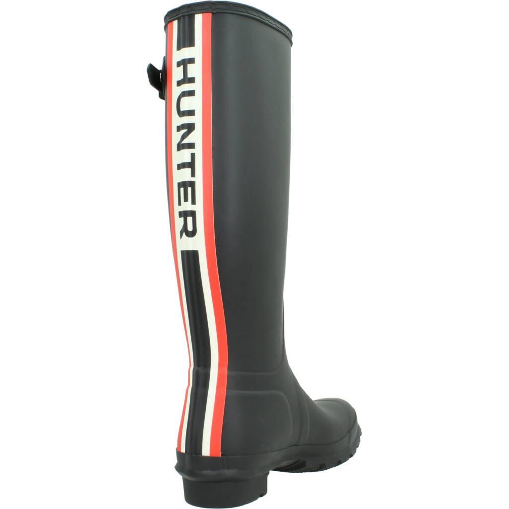 Botas Mujer Hunter Botas Mujer Hunter Org Tall Lg Bkstrp Negro Negro 3/5
