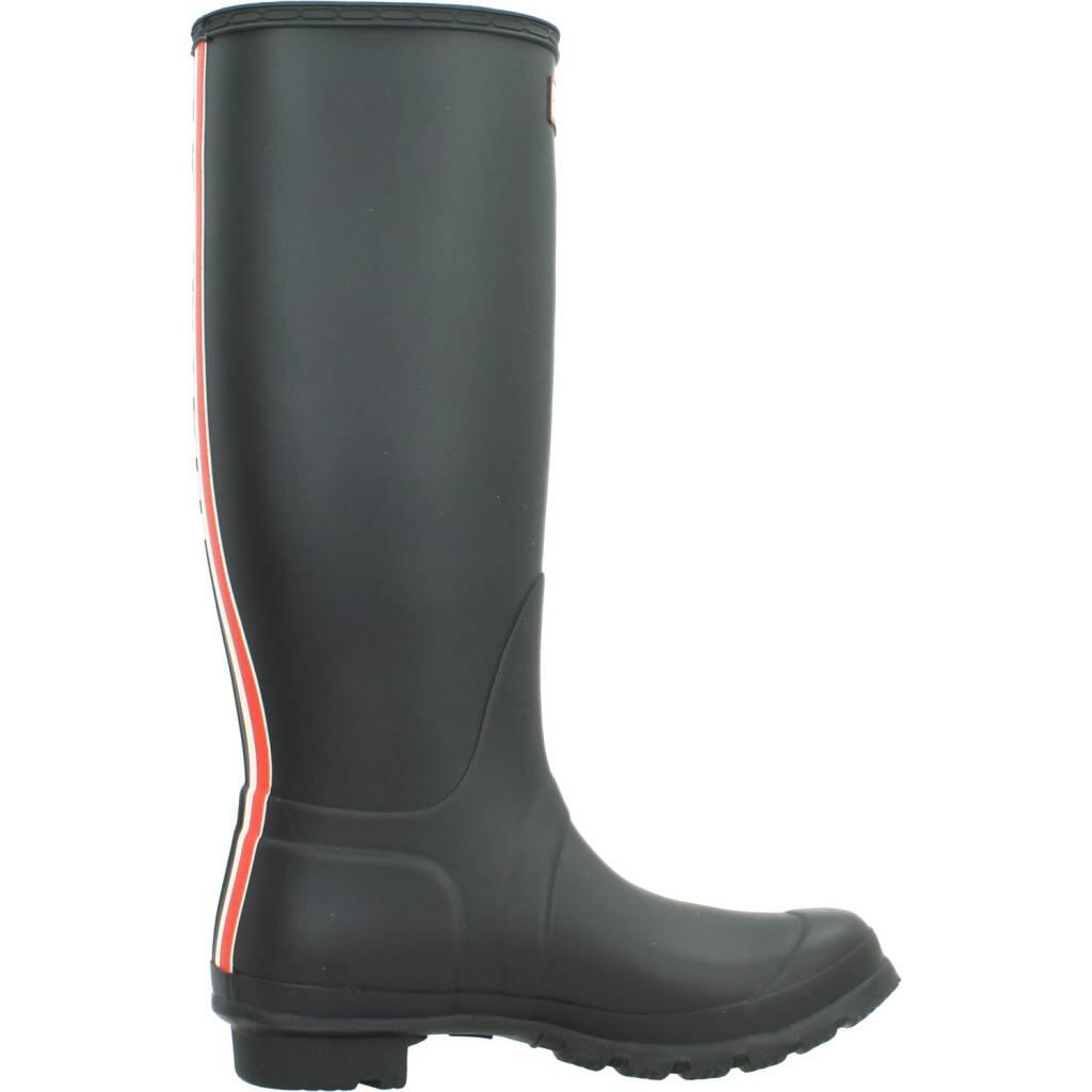 Botas Mujer Hunter Botas Mujer Hunter Org Tall Lg Bkstrp Negro Negro 4/5