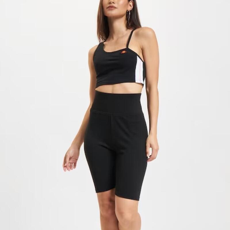 Camisetas Mujer Ellesse Playsol Crop Top Negro