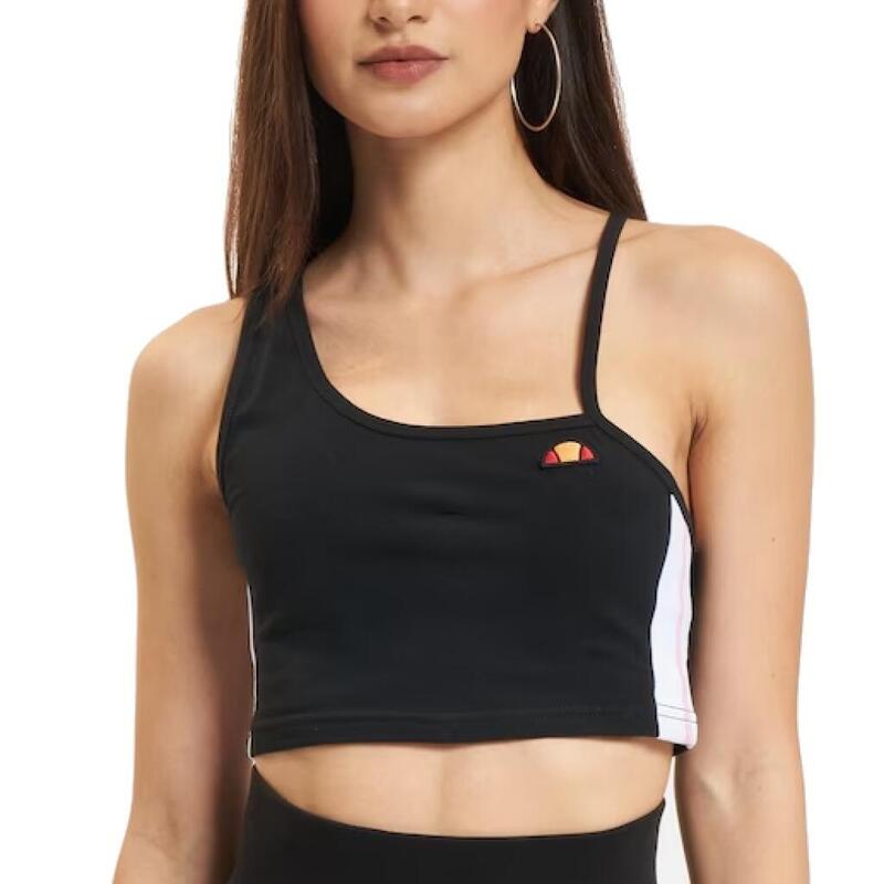 Camisetas Mujer Ellesse Playsol Crop Top Negro