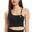 Camisetas Mujer Ellesse Playsol Crop Top Negro