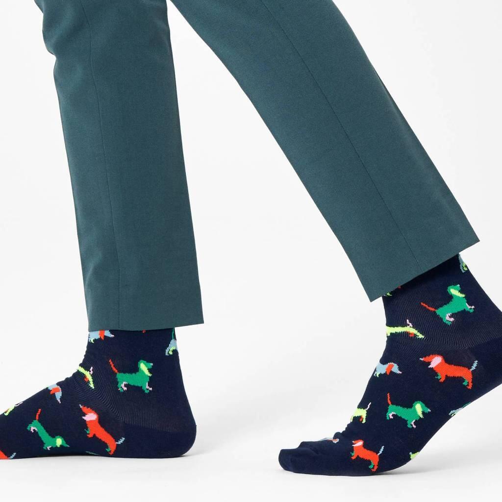 Meias Happy Socks Modelo Pul01 6500 Cor Preto 3/5