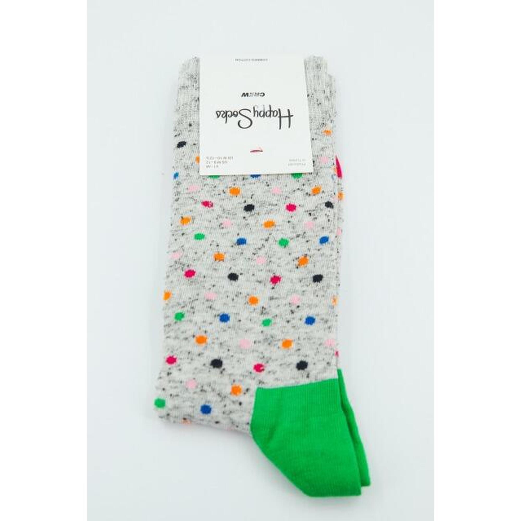 Calcetines Hombre Happy Socks Mini Dot Sock Gris