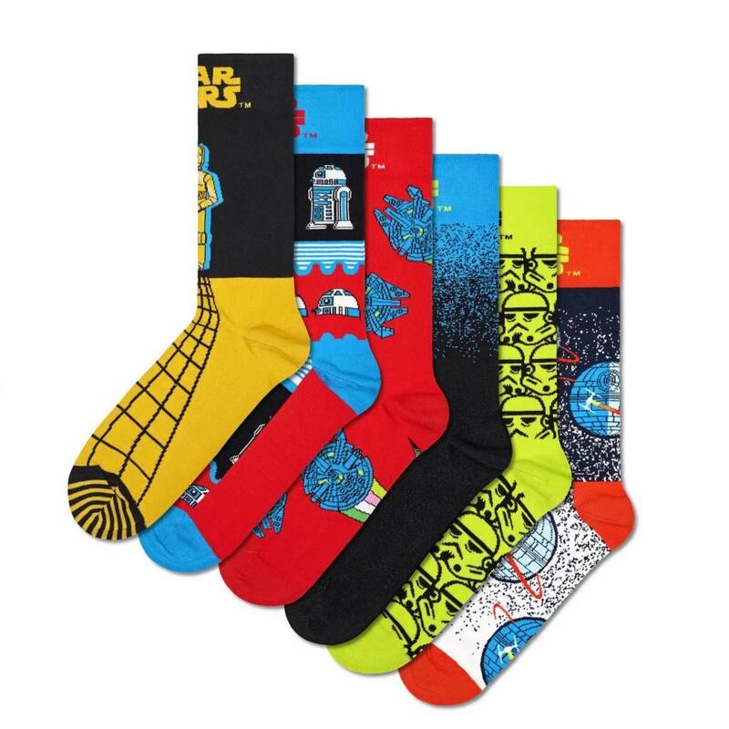 Calcetines Hombre Happy Socks Star Wars6-pack Gift Set Multicolor