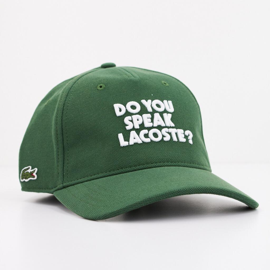 Bonés para homem Lacoste Rk0341 Verde 2/5