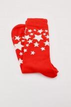 Meias Happy Socks Modelo Pack Stars Gift Socks Cor Vermelho 5/5