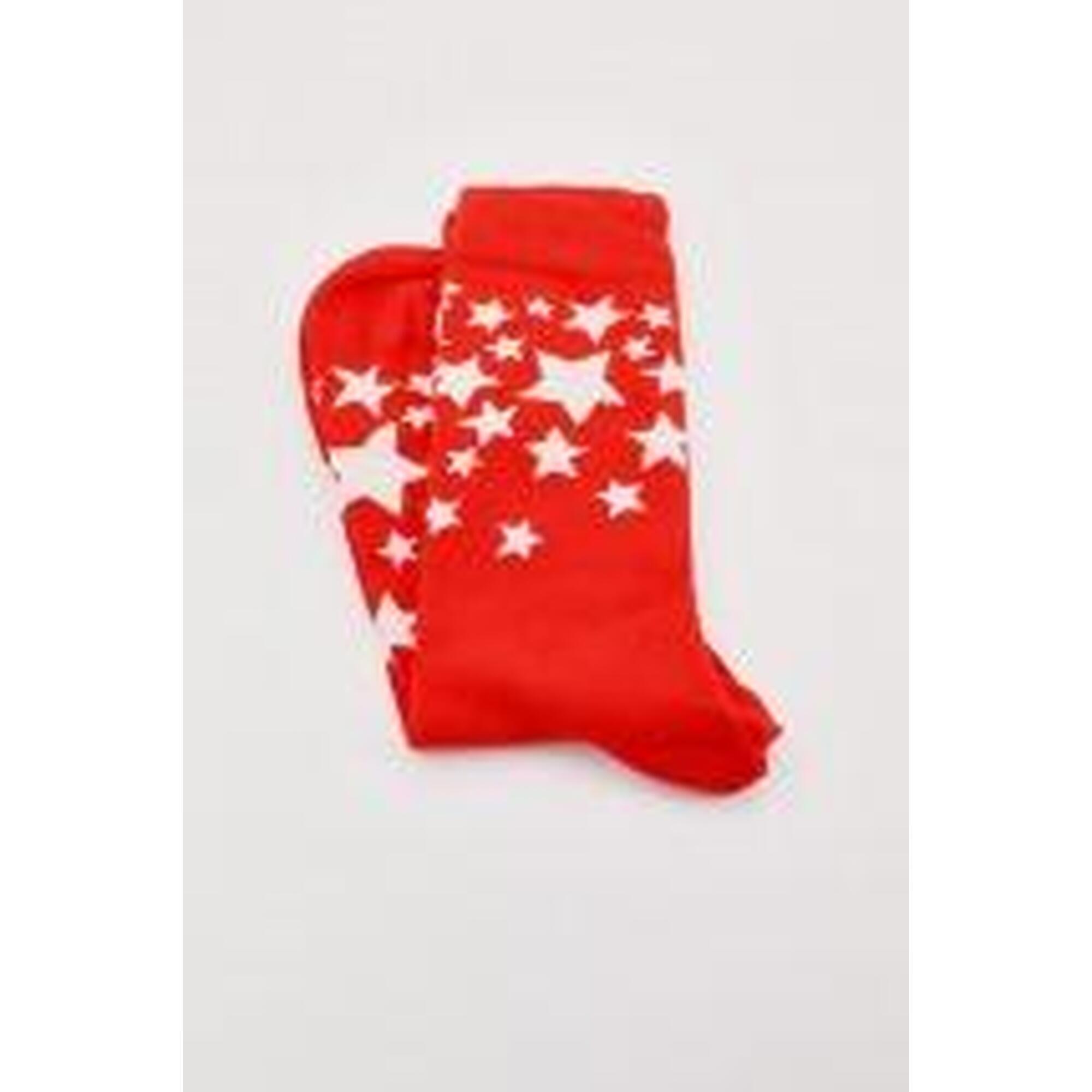 Calcetines Hombre Happy Socks Pack Stars Gift Socks Rojo