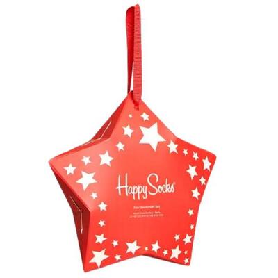 Set regalo Happy Socks 1-Pack Stars - Calze in cotone unisex