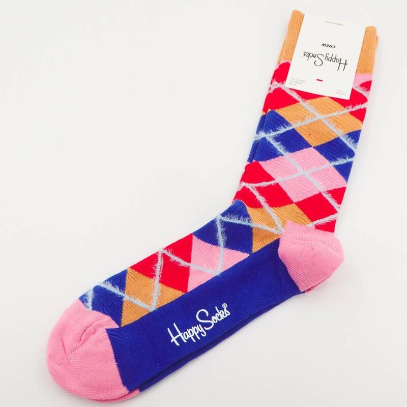 Calcetines Hombre Happy Socks Argyle Multicolor