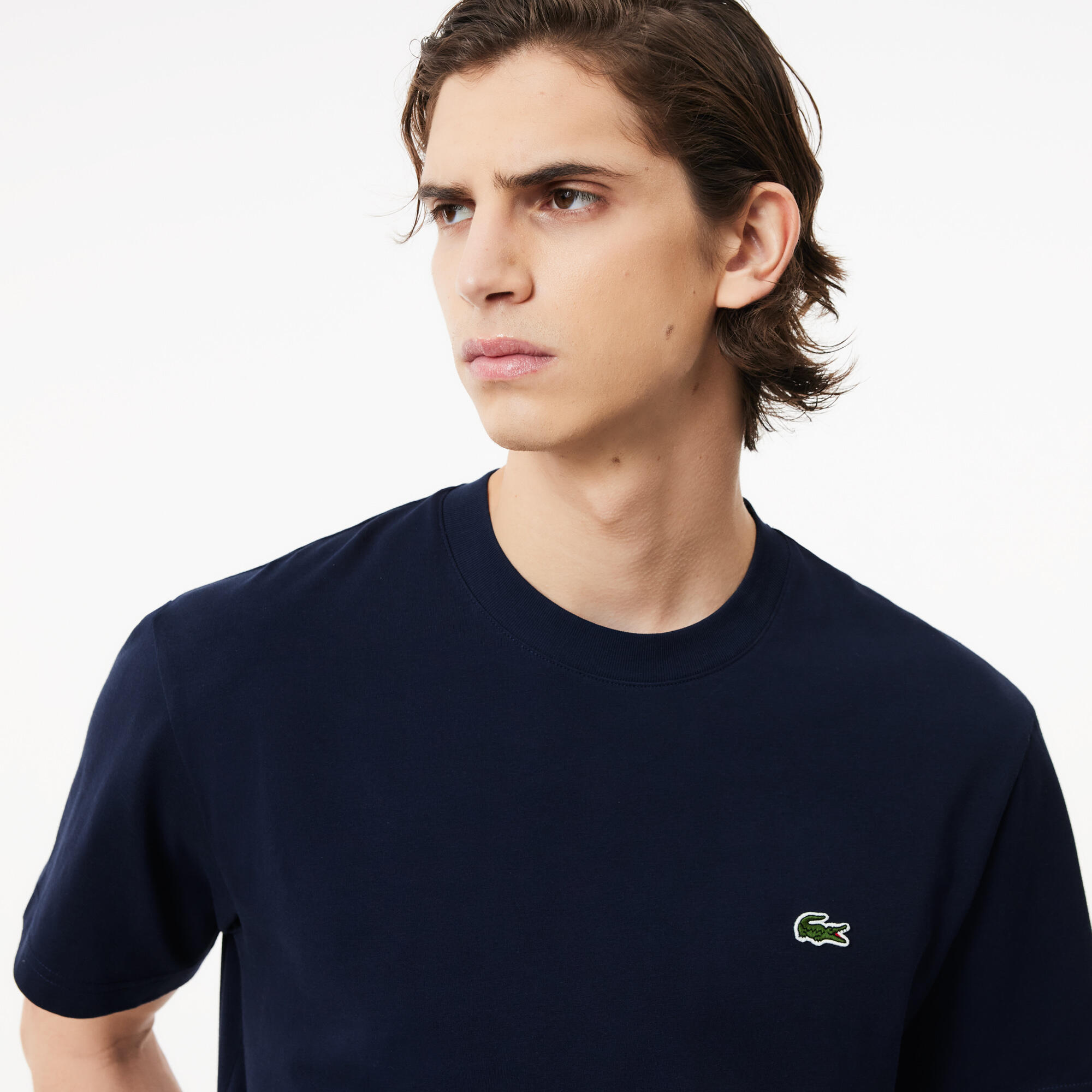 Koszulki Lacoste Model Th7318 Tee-shirt Kolor Niebieski 3/5