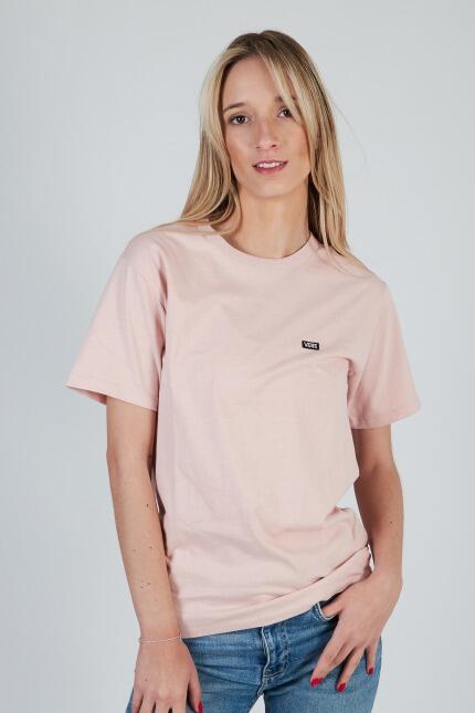 Camiseta Vans Modelo Off The Wall Classic Cor Rosa 5/5