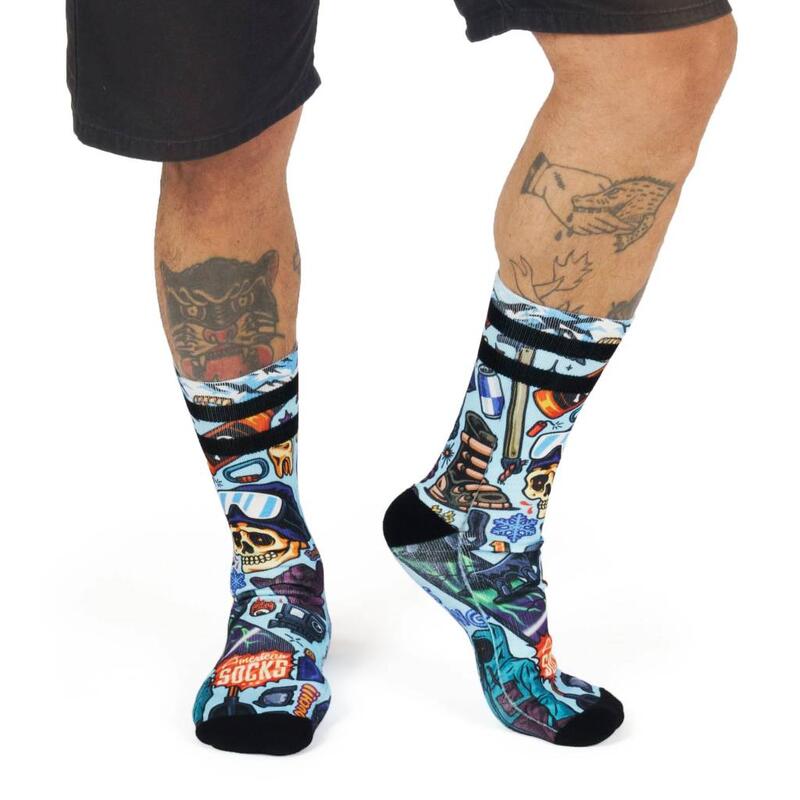 Calcetines Hombre American Socks Snow Ripper Multicolor