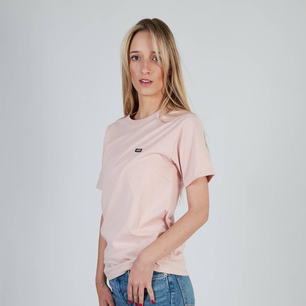 Camiseta Vans Modelo Off The Wall Classic Cor Rosa 3/5