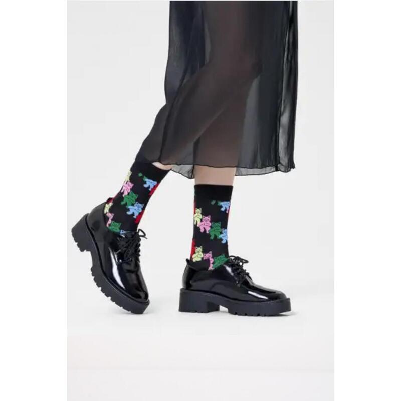 Calcetines Hombre Happy Socks Dancing Cats Negro