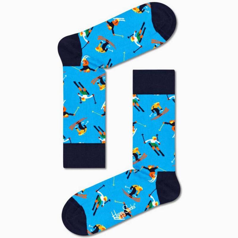 Calcetines Hombre Happy Socks Ski01 6300 Skiing Sock Azul