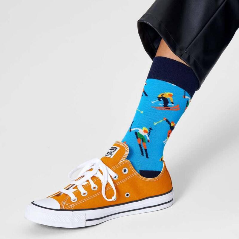 Calcetines Hombre Happy Socks Ski01 6300 Skiing Sock Azul