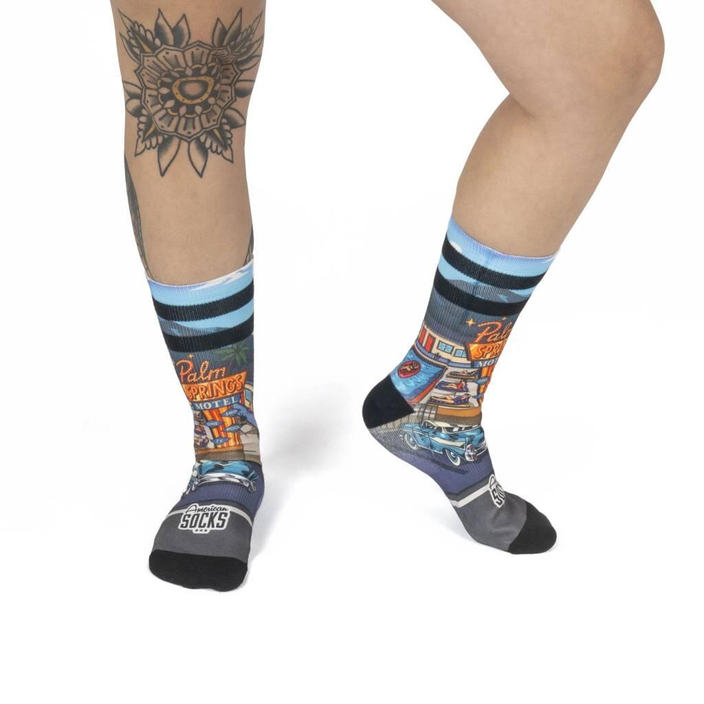 Chaussettes American Socks Modèle Palm Springs Motel Couleur Multicolore 4/6