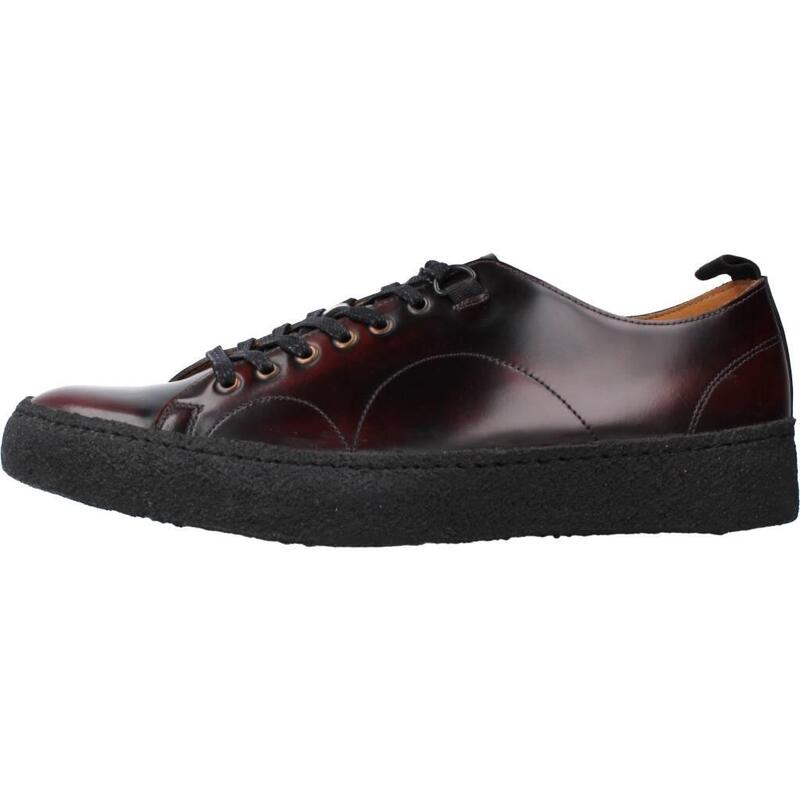 Informales Hombre Fred Perry George Cox Creeper Burdeos