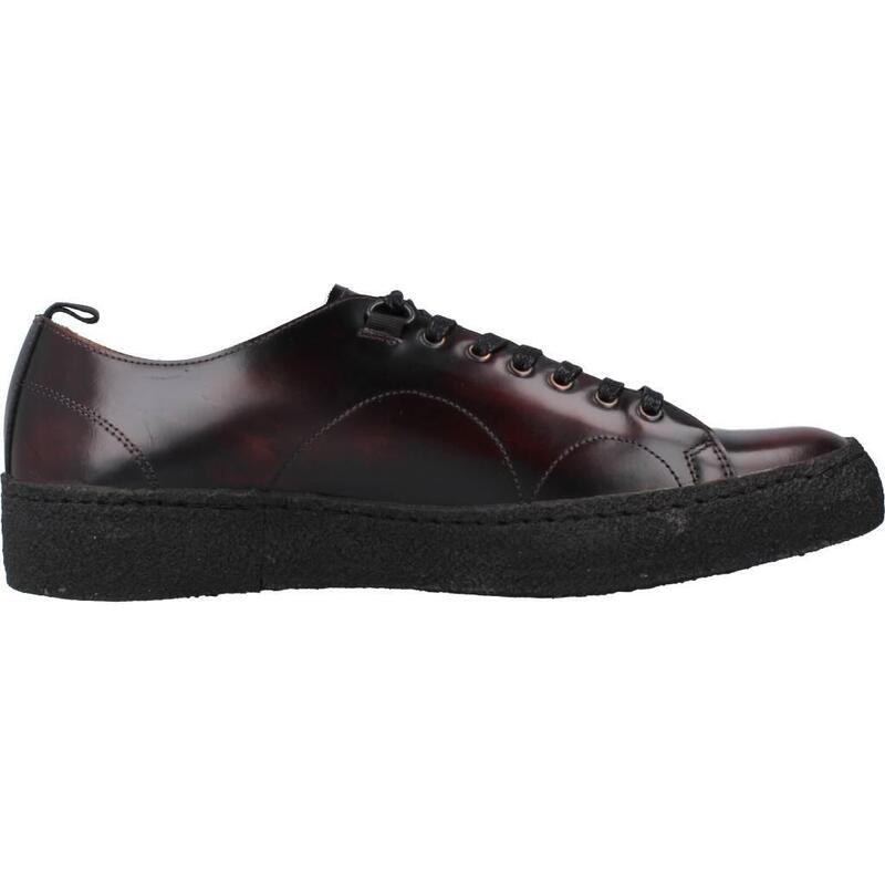 Informales Hombre Fred Perry George Cox Creeper Burdeos