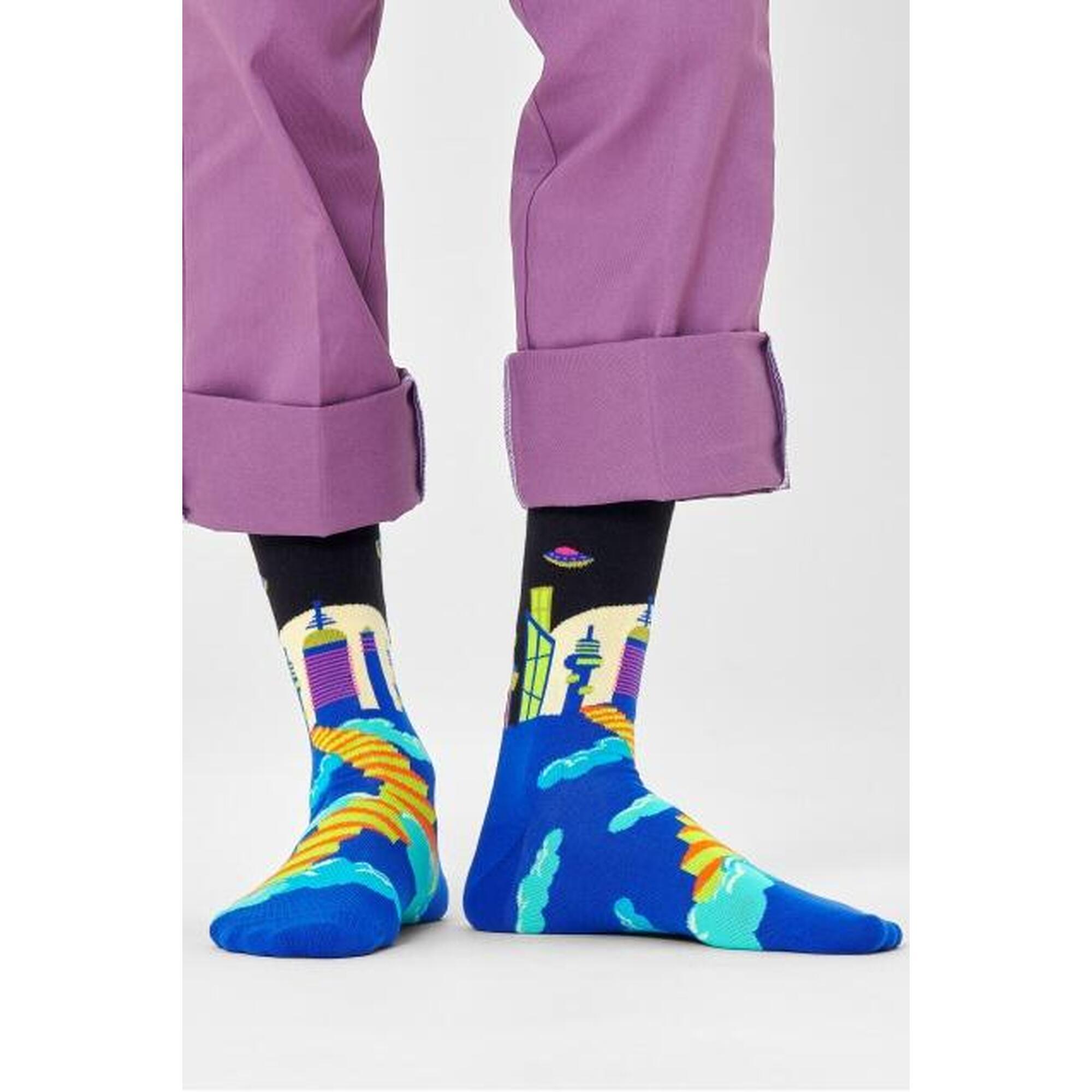 Calcetines Hombre Happy Socks City X Sock Multicolor