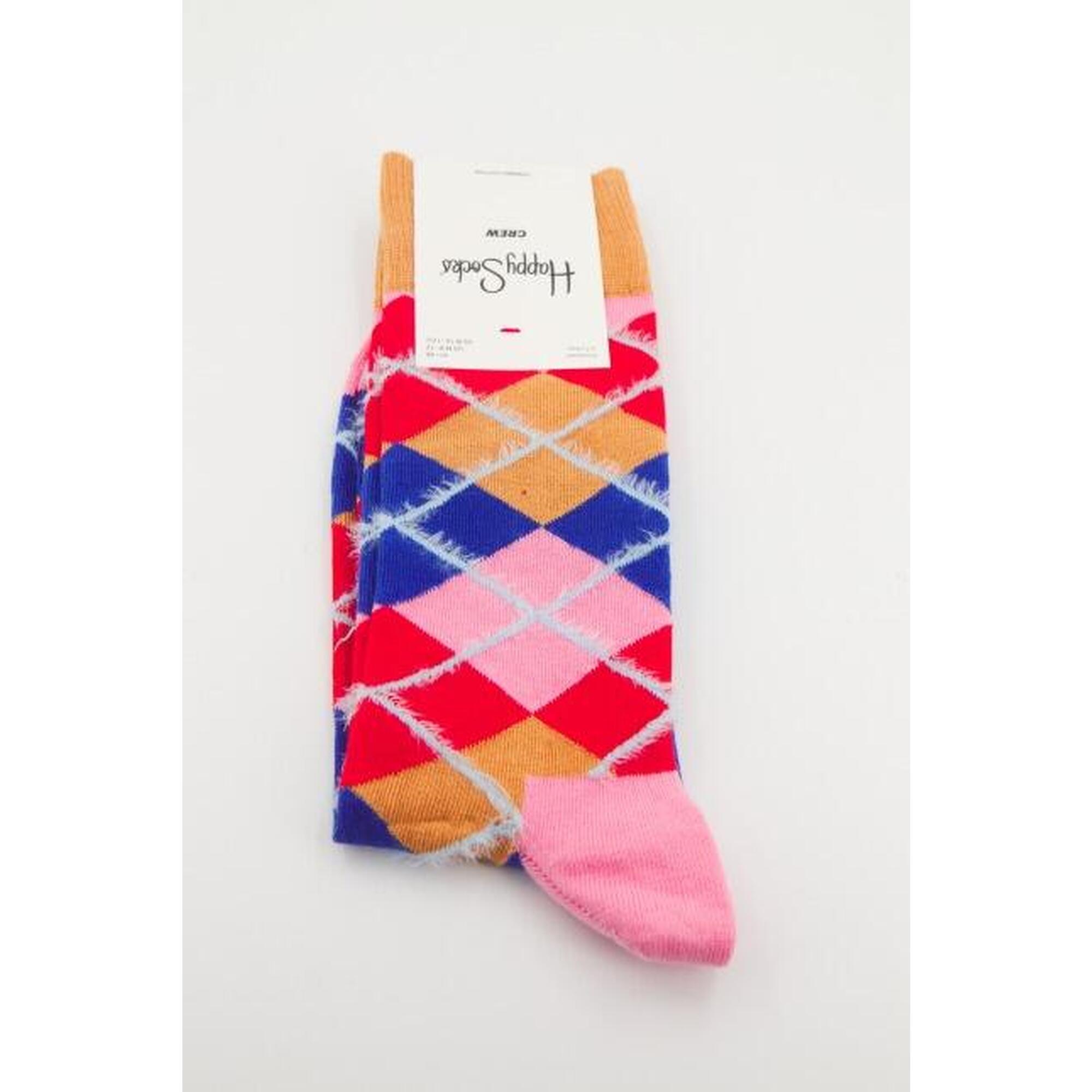 Calcetines Hombre Happy Socks Argyle Multicolor