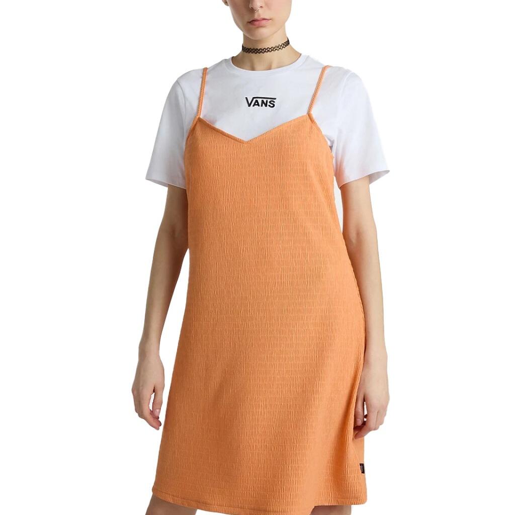 VANS Camisetas Mujer Vans Benton Cami Dress Naranja