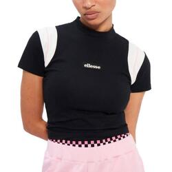 Camisetas Mujer Ellesse Mart Crop T-shirt Negro