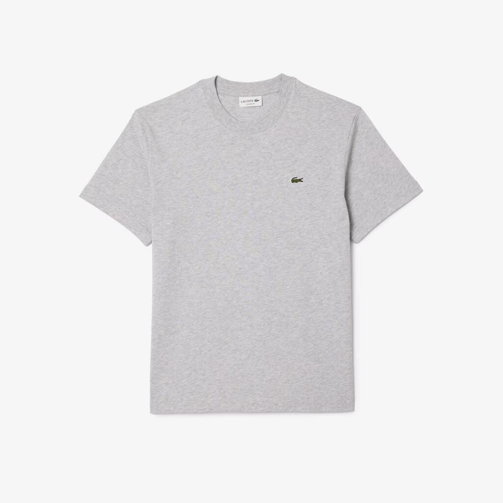T-shirt Lacoste Modèle Th7318 Tee-shirt Couleur Gris 2/5