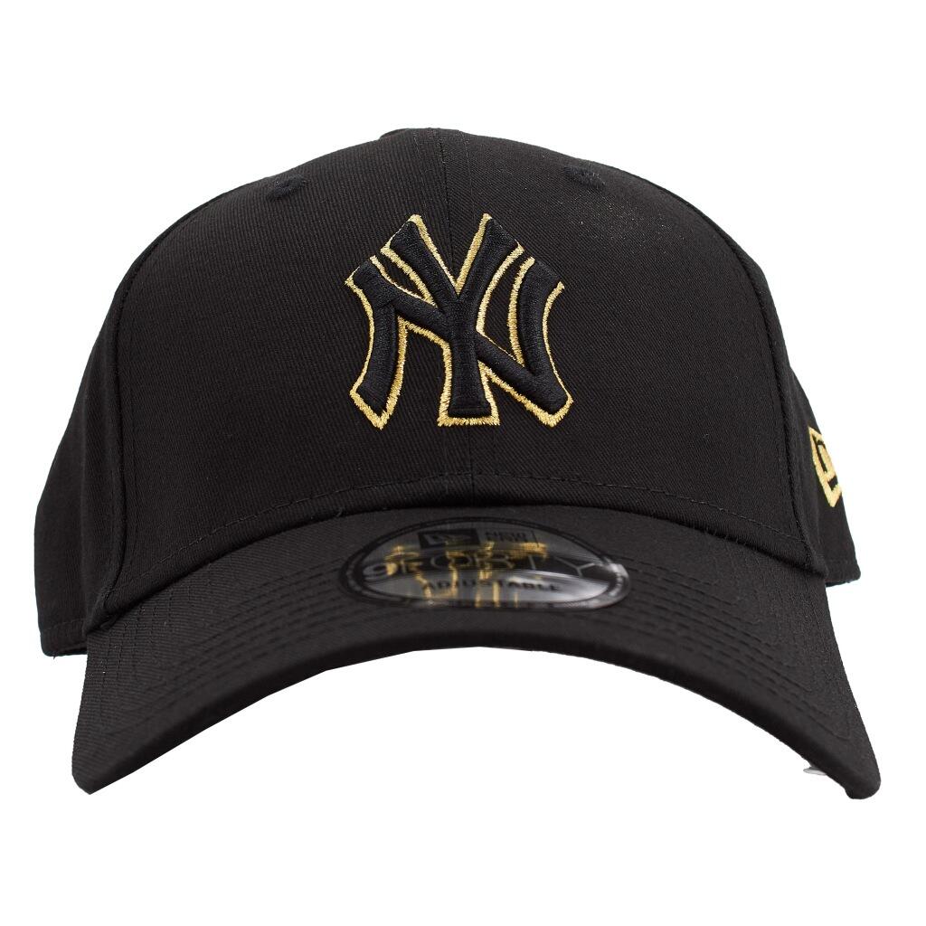 Gorras hombre new era gorras hombre new era metallic outline 9forty negro negro