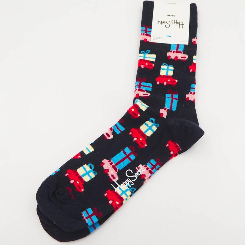 Calcetines Hombre Happy Socks Holiday Shooping Azul