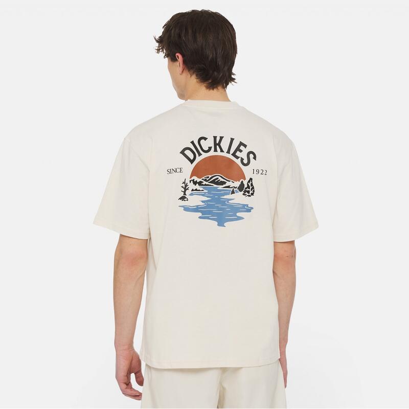 Camisetas Hombre Dickies Beach Tee Ss Blanco