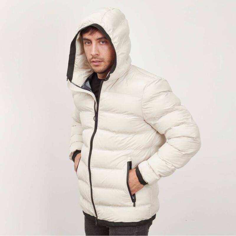 Chaquetas Hombre Geox Spherica Hood Jkt Blanco