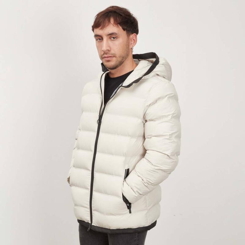 Chaquetas Hombre Geox Spherica Hood Jkt Blanco