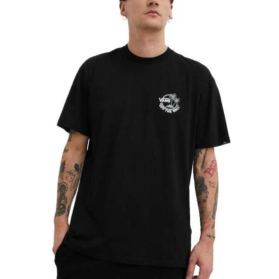 Camisetas Hombre Vans Camisetas Hombre Vans Classic Mini Dual Palm Negro Negro